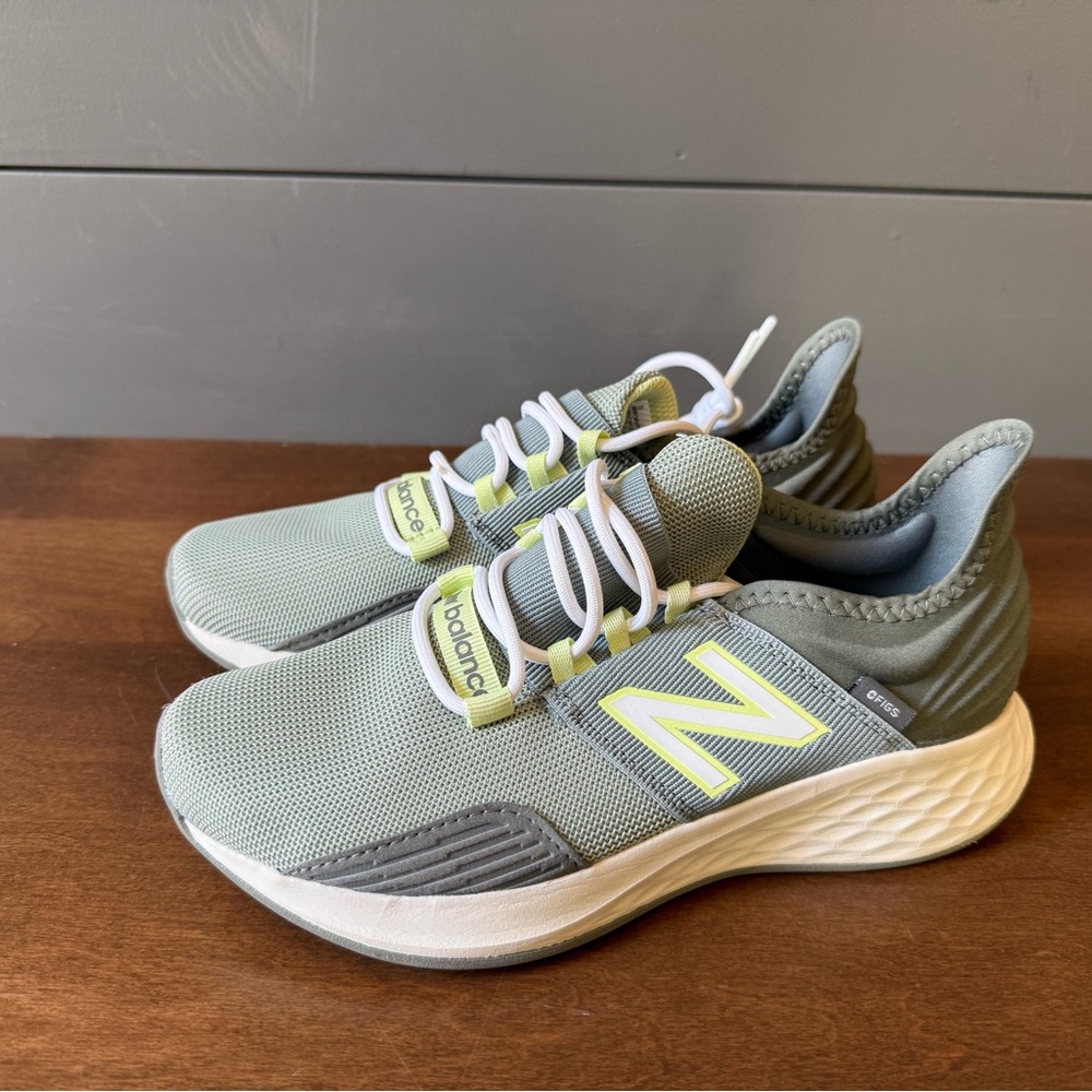 New Balance + FIGS Sneakers - Moss color